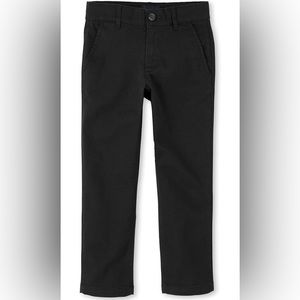 The Children's Place Boys' Single Stretch Skinny Chino Pants black size 14